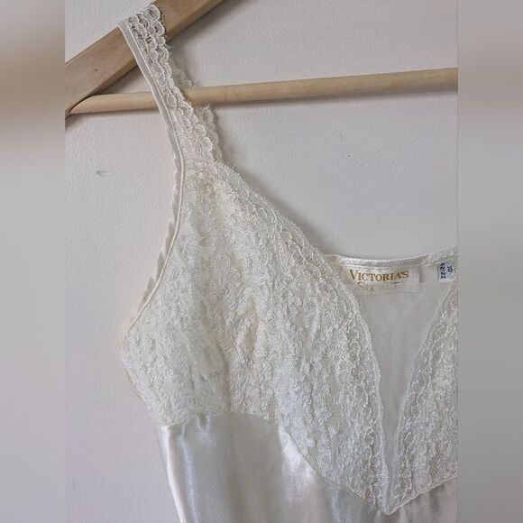 Victoria's Secret Cream Slip Dress - Picture 5 of 8